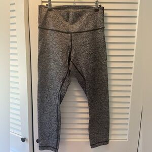 Lululemon Size 10 marled gray leggings